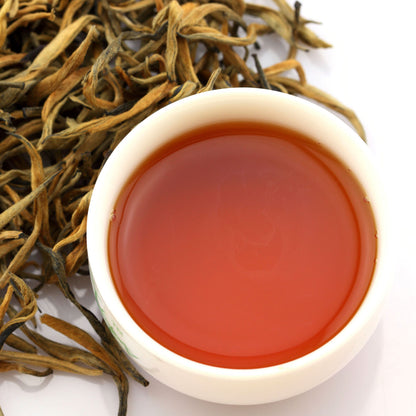GOARTEA Nonpareil Supreme Yunnan Black Tea Fengqing Dian Hong Black Tea Buds-