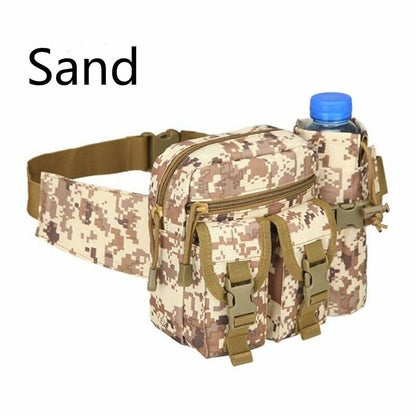 Men's Tactical Casual Fanny Pouch Waist Bag Packs Outdoor Military Bag