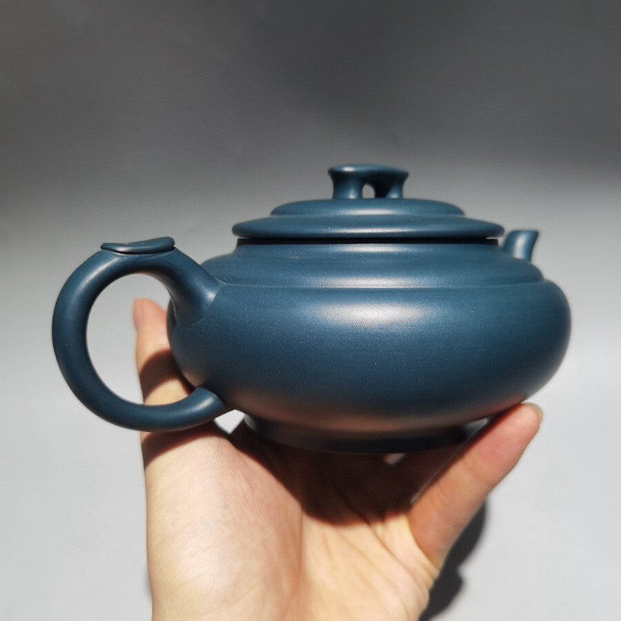 Chinese Old Yixing Clay Big Teapot Shangxin Bridge Pots Purple Sand Teapot 400cc