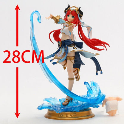 Anime Genshin Impact Nilou Dancing Posture PVC Action Figure Statue Model Toy