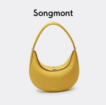 new shoulder underarm bag Songmont pine moon series moon bend bag