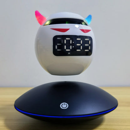 Magnetic levitation AI intelligent dialogue wireless Bluetooth speaker clock