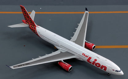 1:400 JC Wings Thai Lion Air AIRBUS A330-300 Passenger Airplane Diecast Model