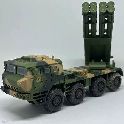 1/72 China PLA PHL-191 Long-range Rocket Launcher Tricolor Camouflage Model