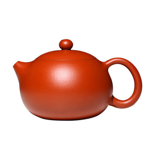 Authentic Yixing Zisha Tea Pot Ball Shaped Infuser Holes Marked Xishi Pot 5oz