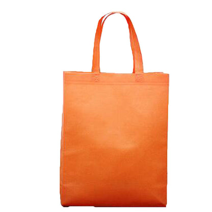 Solid Color Reusable Shopping Bags Large Folding Totes Convenient Grocery Bags
