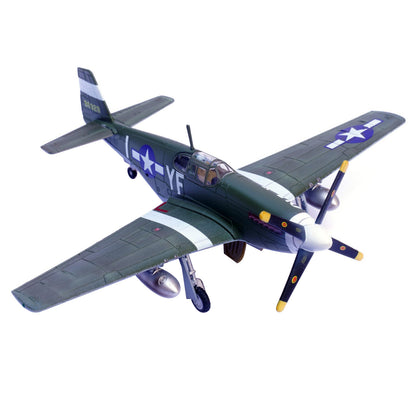 New 1/72 Scale Diecast Alloy WWII US P-51B Mustang Fighter Finished Model