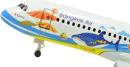 1:400 Air Bus A320 Bangkok Air Fish Painting Metal Airplane Model Plane Toy