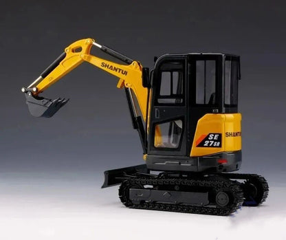 1:20 29CM SHANTUI SE27SR Excavator Construction Equipment Machine Diecast Model