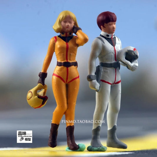 1/72 Future Mech Female Pilot 2 Soldier Model