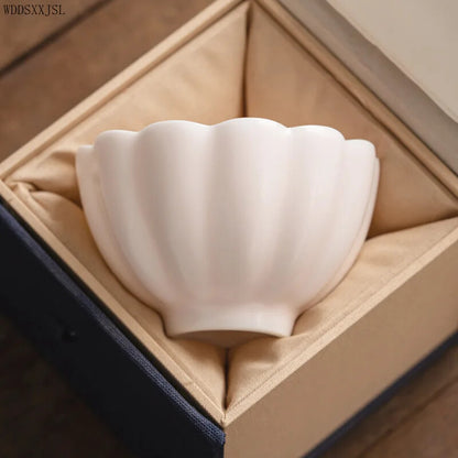 Ru Kiln Tea Cup Ceramic Single Cup Master Cup Kung Fu Tea Set Tea Table Tea Set
