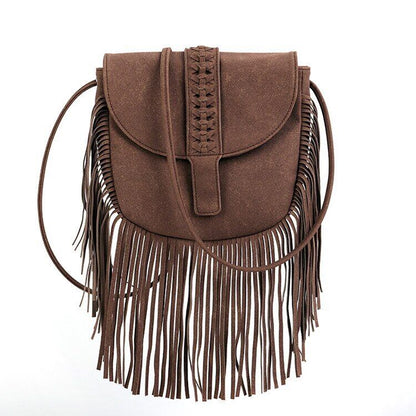 Faux Suede Leather Boho Bag Women's Handbags Bag Women Shoulder Crossbody Bags
