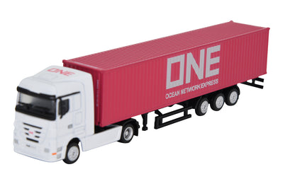 1:87 40GP Metal Shipping Container Truck Model Toy Home Office Decor Gift