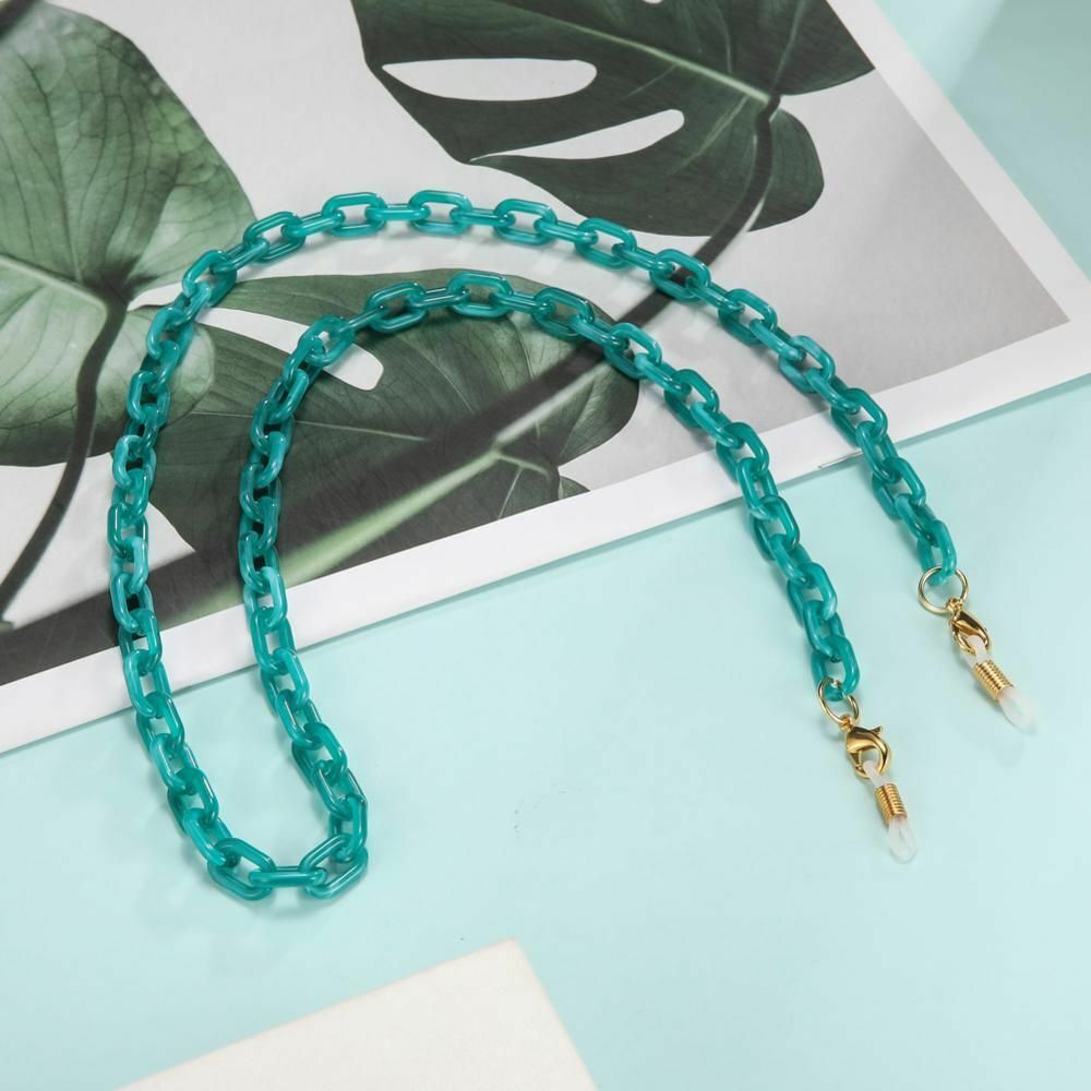 Acrylic Chain Face Mask Necklace Glasses Sunglasses Straps Women Men Neck Holder