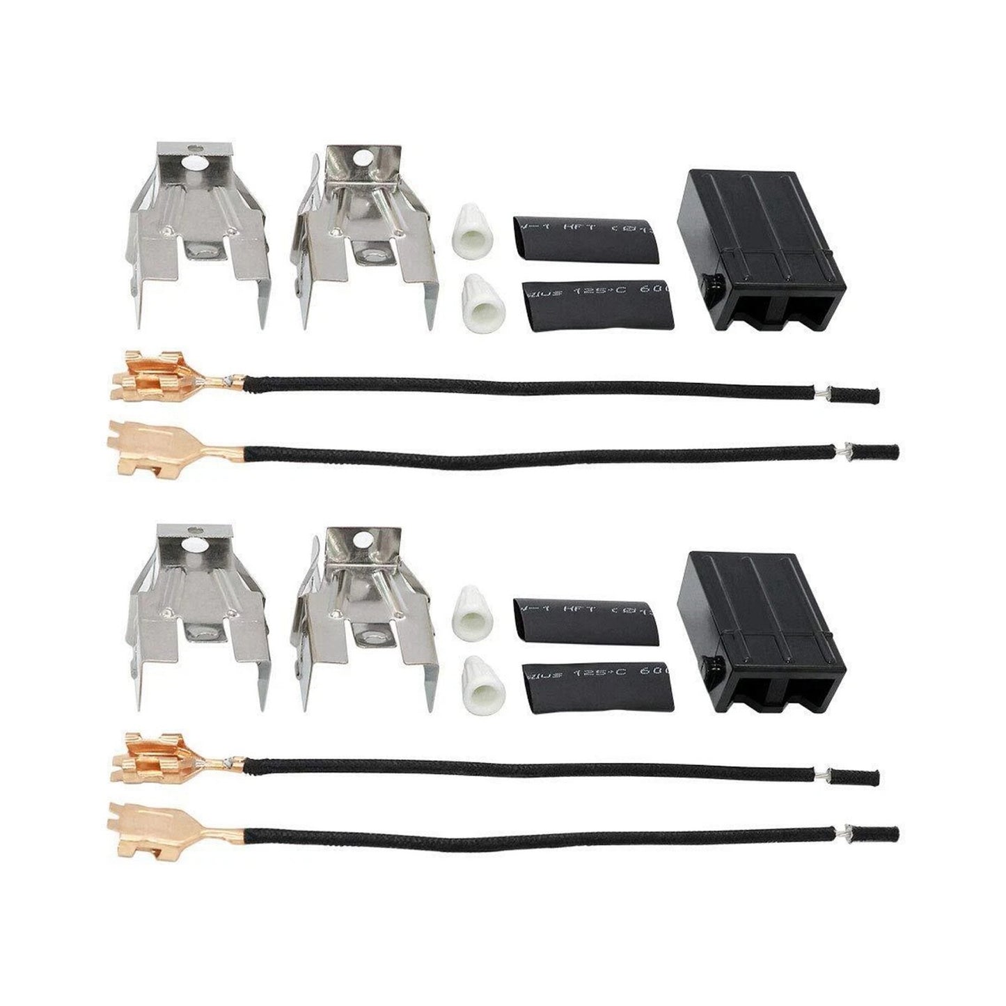 330031 Terminal Block Kit 2pc Replacement for Whirlpool Kenmore Electric Range