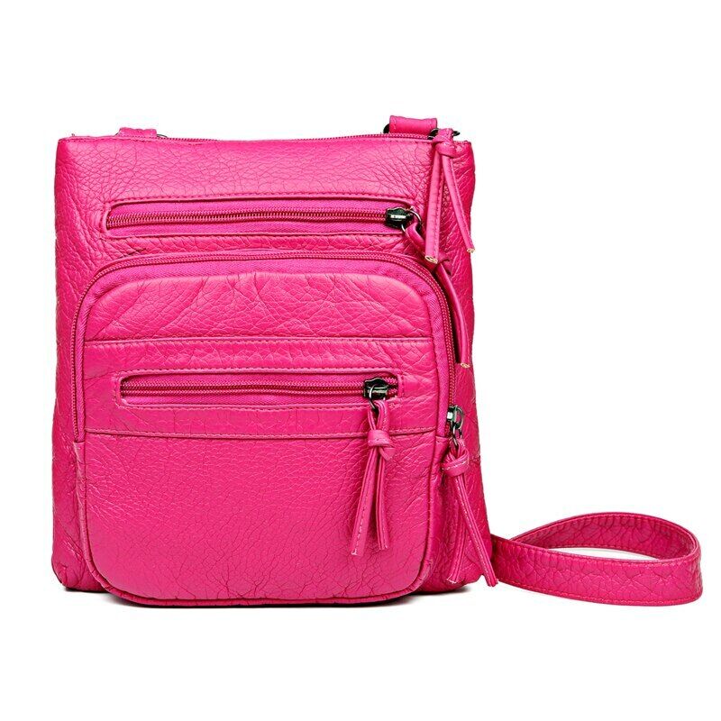 Women's Phone Flap Coin Purse Casual PU Leather Shoulder Bag Crossbody Bag Soft