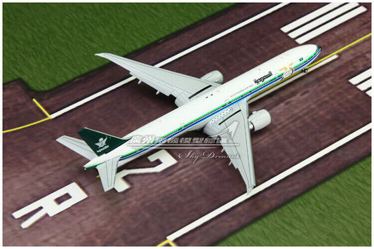 1:400 JC Wings Saudia BOEING 777-300ER Passenger Plane Flap Down Diecast Model