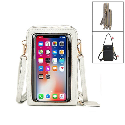 Women Leather Shoulder Bags Large Capacity Crossbody Bags Handbag Phone Purse