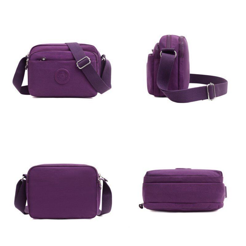 Messenger Bag Small Nylon Shoulder Bag Crossbody Purse Luxury Tote Handbag Flap
