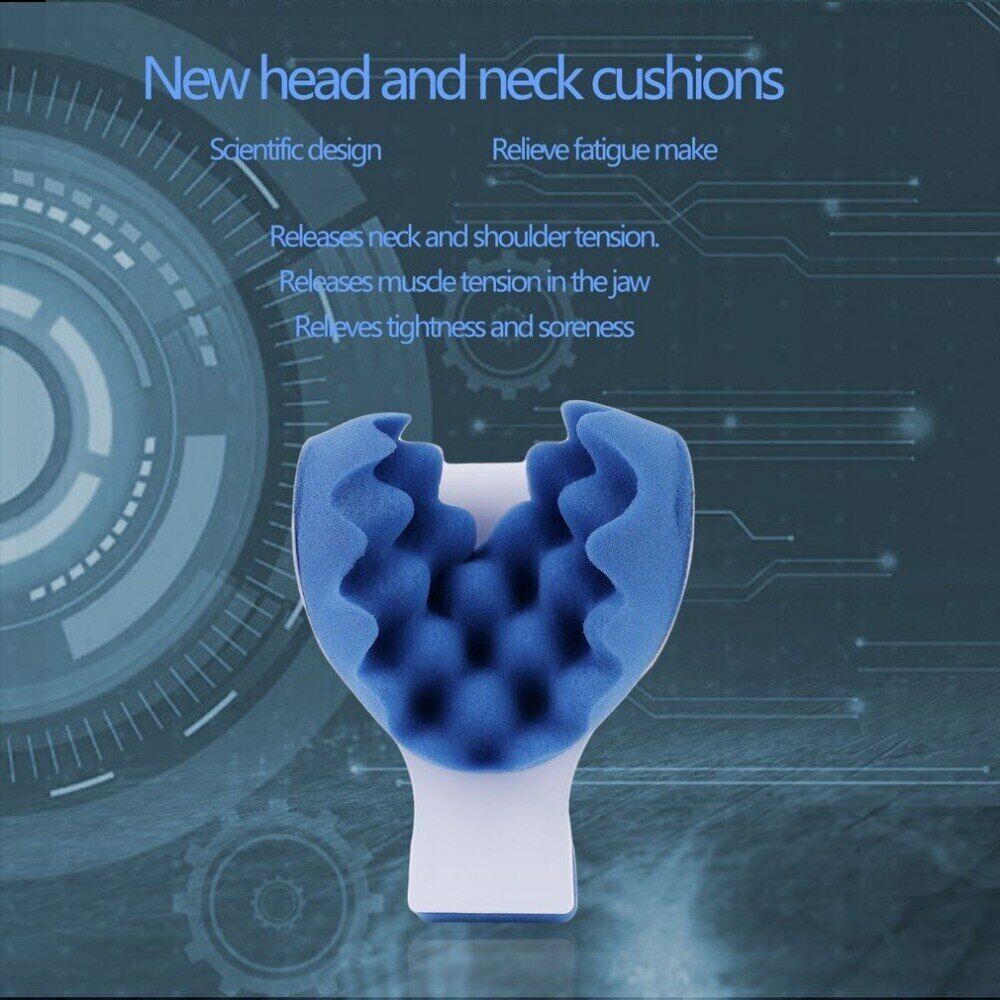 1Pc Massage Pillow Neck Support Tensity Reliever Neck Support Pillow Health Care