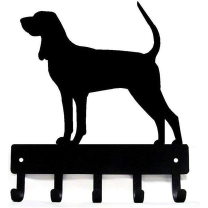 Coonhound - Key Rack & Dog Leash Hanger Wall Metal Pendant Wall Art Home Decor