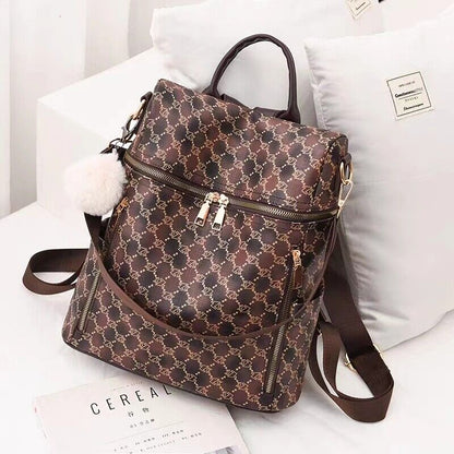 Backpacks for Women Fashion Leather Bag Multipurpose Design Convertible Satch