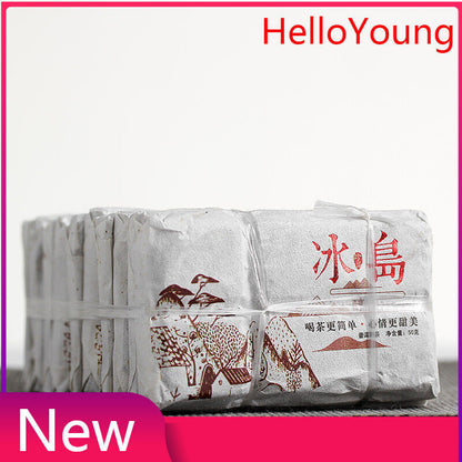 50g Yunnan Puerh Tea Icelandic Alcohol Puerh Ripe Tea Brick Spring Tea
