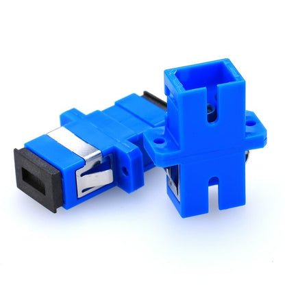 50pcs/lot SC Fiber Optic Adapter SC Flange Coupler SC/UPC Adaptor Fiber Coupler