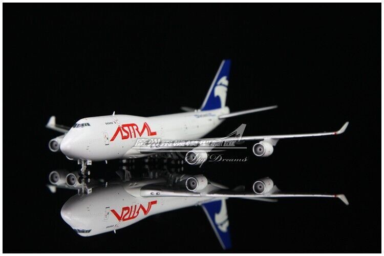 1:400 JC Wings ASTARL BOEING 747-400 Passenger Airplane Diecast Aircraft Model