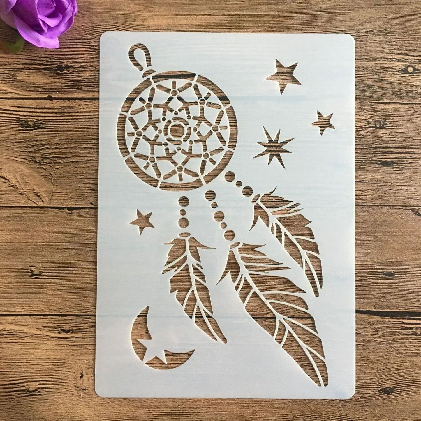 Wall Painting Stencils A4 Plastic Stamp Scrapbook Album Embossing Craft Template