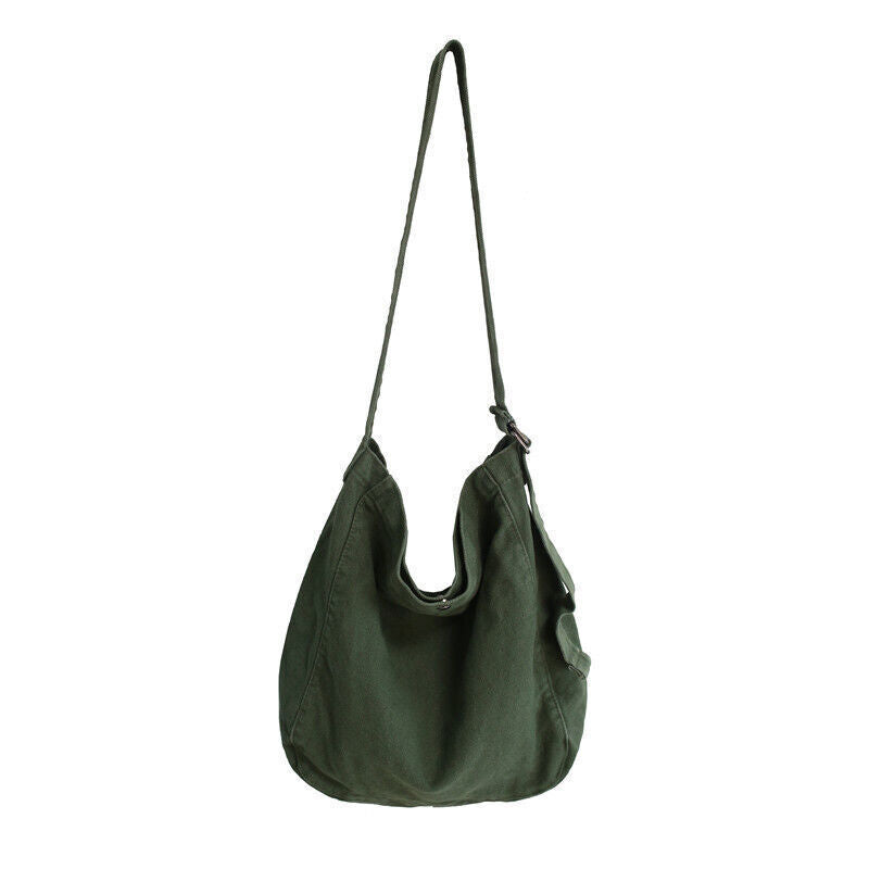 houlder Bags 100% Cotton Crossbody Bags Canvas Packages Casual Messenger Bags