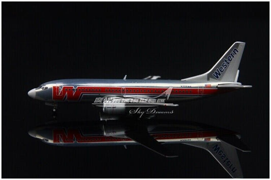 1:400 GeminiJets Western BOEING 737-300 Passenger Airplane Diecast Plane Model