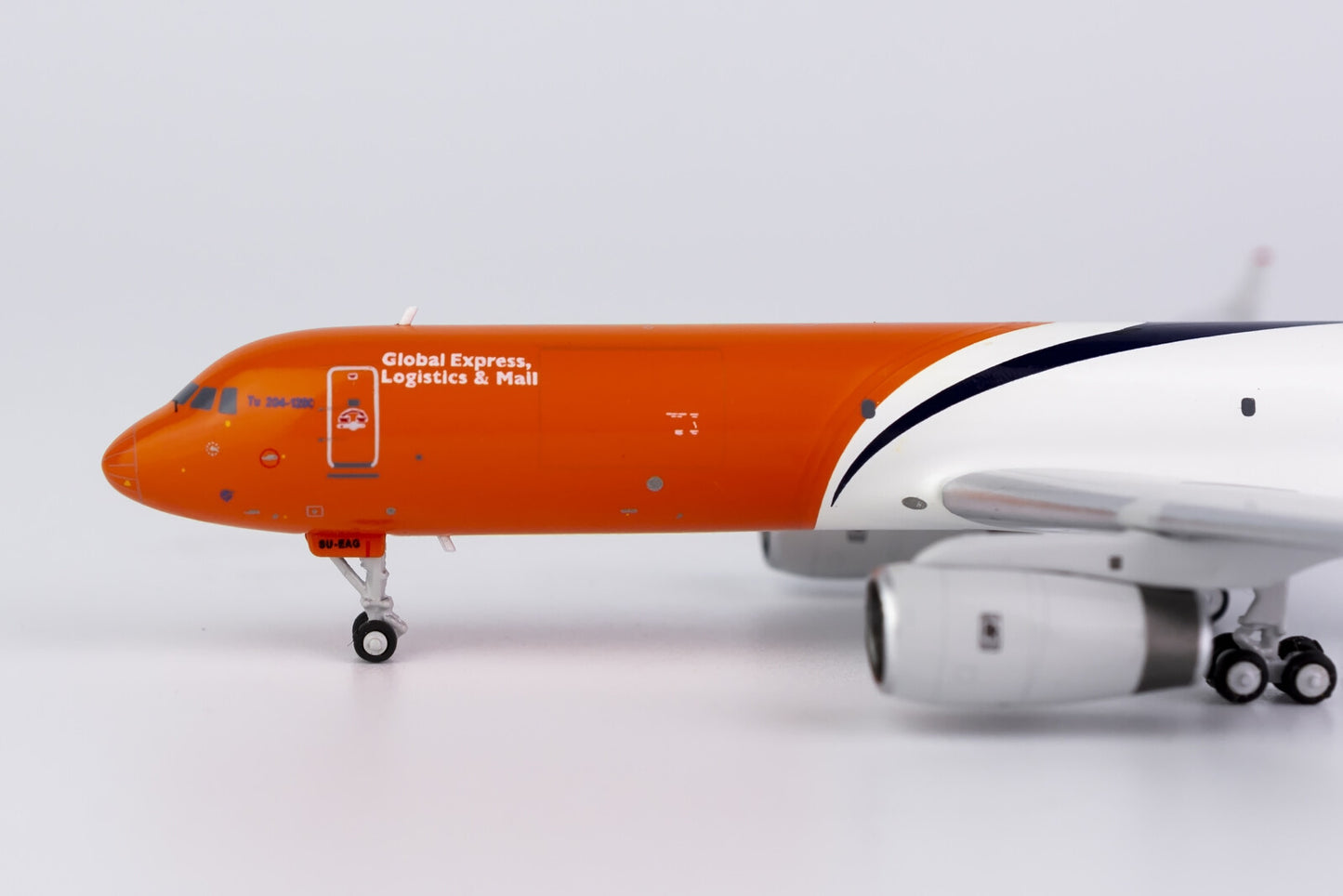 1:400 NGmodels TNT Tupolev TU-204-120S Passenger Airplane Diecast Model