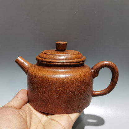 6.3″ China Yixing Zisha purple Clay pot handmade Kung Fu tea health Teapot 360ml