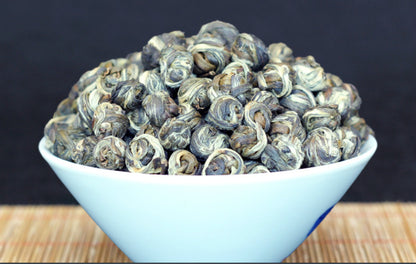 100g Jasmine Flower Tea Jasmine Pearl Organic Green Tea Chinese Fragrant Tea