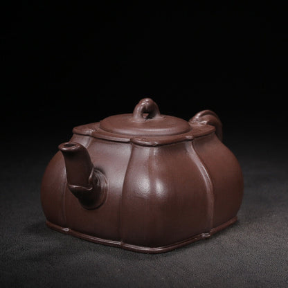 Chinese Yixing Zisha Clay Handmade Exquisite Teapot （龙行天下 底款：顾景舟）