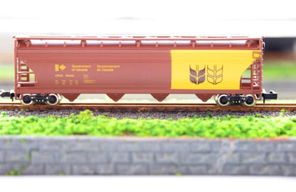 N-Scale Train Model 1/160 Cpwx Freight Funnel Car Model