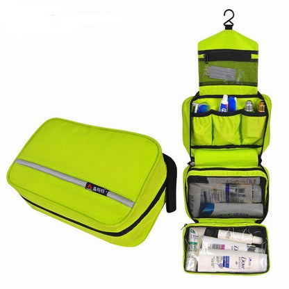 Waterproof Travel Toiletry Makeup Bag Foldable Ladies Shower Bag Hook 24*16*8 CM