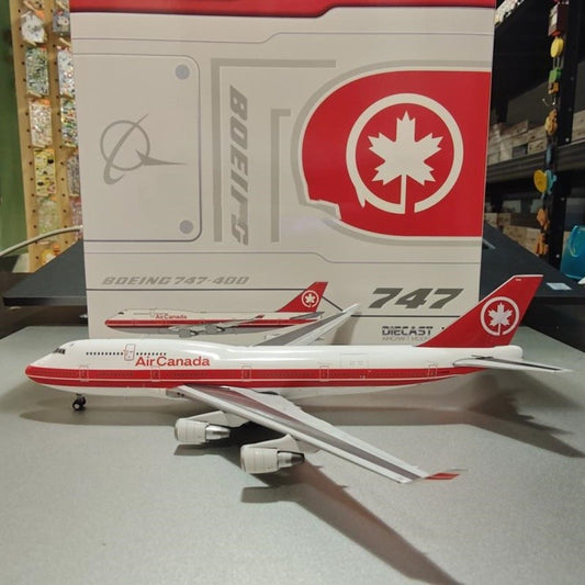 1:400 JC Wings Air Canada Boeing 747-400 Passenger Plane Diecast Aircraft Model
