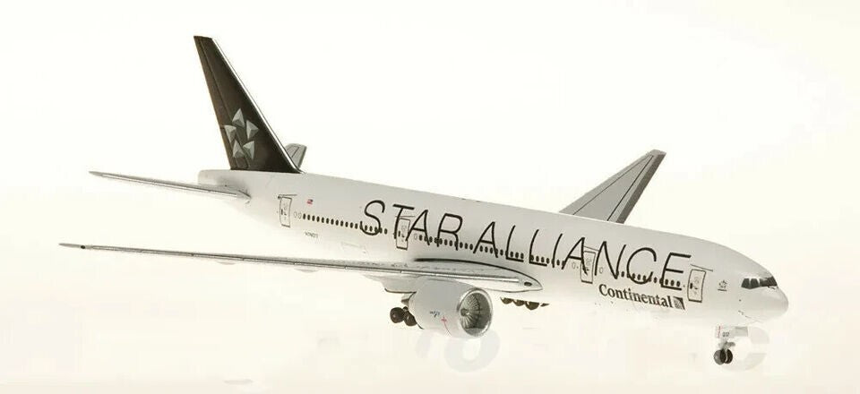 1:500 Aeroclassics Continental STAR ALLIANCE B777-200 Airplane Diecast Model