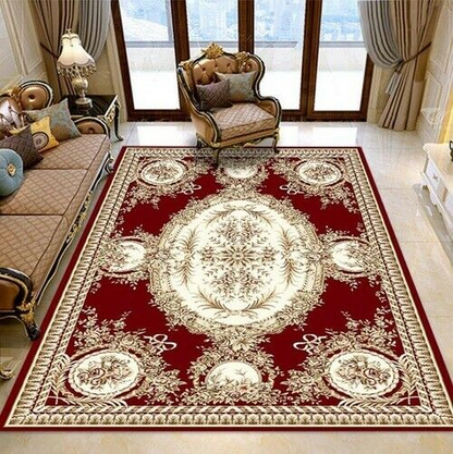Europe Nodric Carpets Room Carpet Flower Sofa Rug Floor Mat Palace Soft Rugs ##