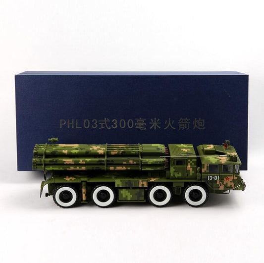 1:30 Phl03 Type 300Mm Long-Range Rocket Launcher Simulation Metal Model Military