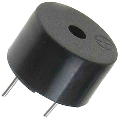 12VDC, 85dB 4000Hz Piezo Buzzer, Sealed, 0.54" x 0.29" Size