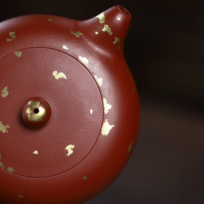 6.8oz Marked Tea Pot Chinese Handmade Real Yixing Zisha Dahongpao Clay Yuanzhu