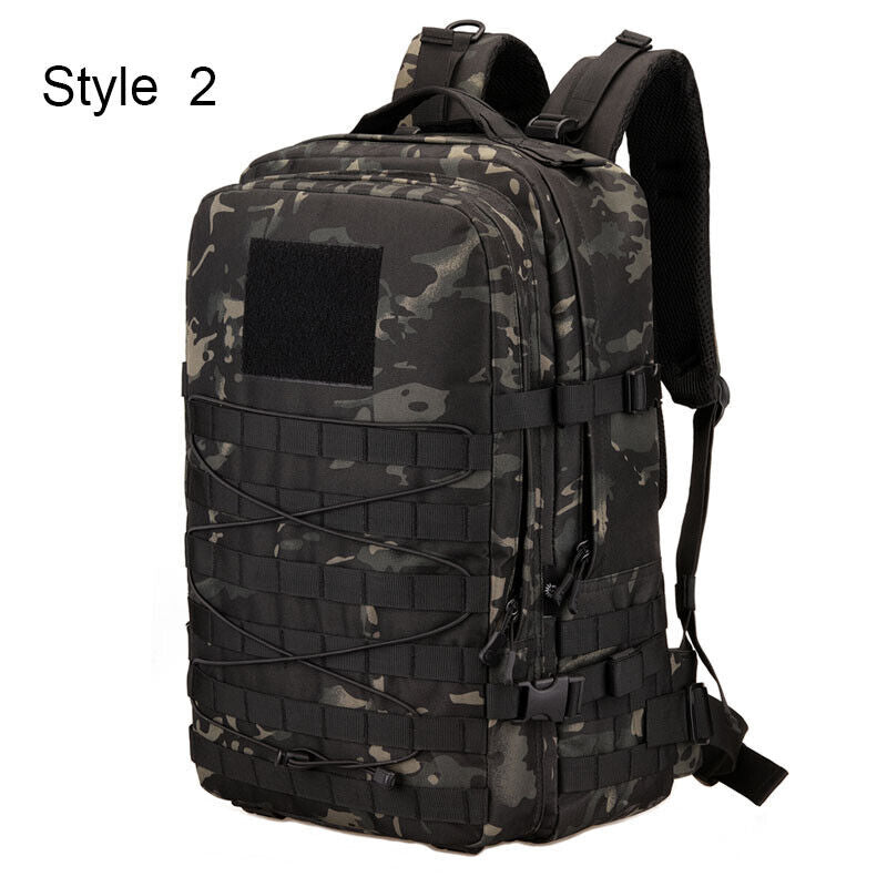 Hiking Backpack Men Camouflage Army Military Bag Mountaineering Climbing