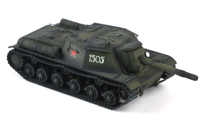 88MODEL WWII Soviet su-152 SU152 self propelled gun Camouflage 1/72 MODEL TANK