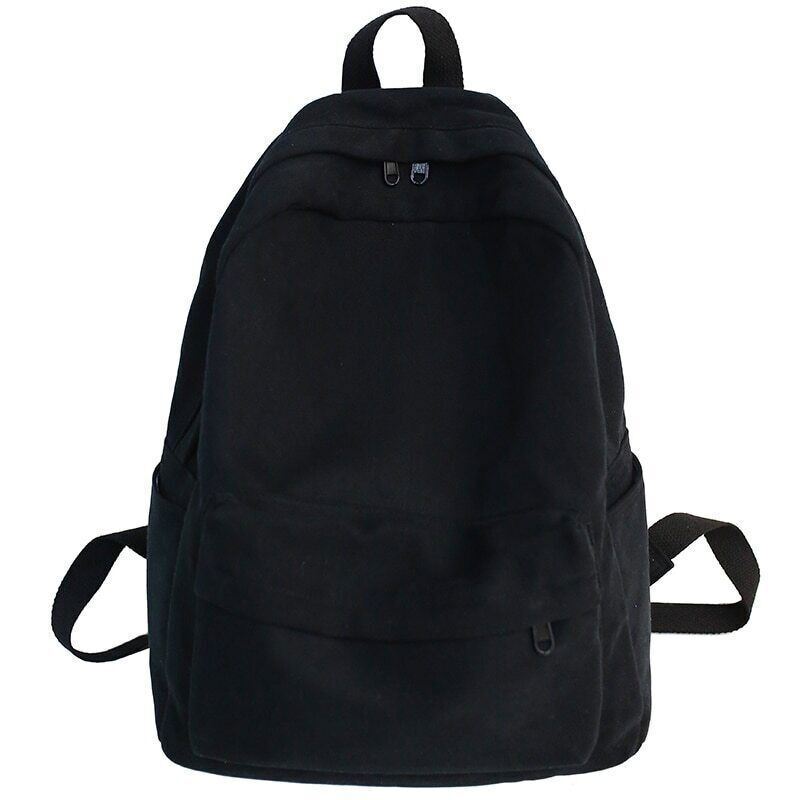 School Backpack Women Cotton Canvas School Bag Girl Backpacks Ladies