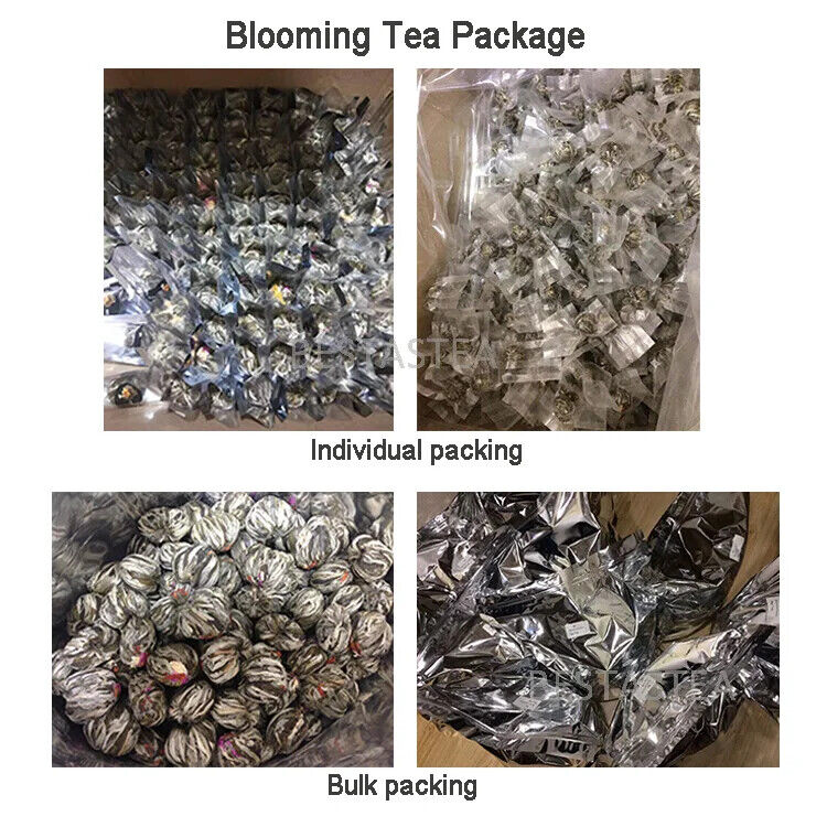 Handmade Blooming Tea Balls Marigold Flowering Tea Chinese Green Tea 20pcs