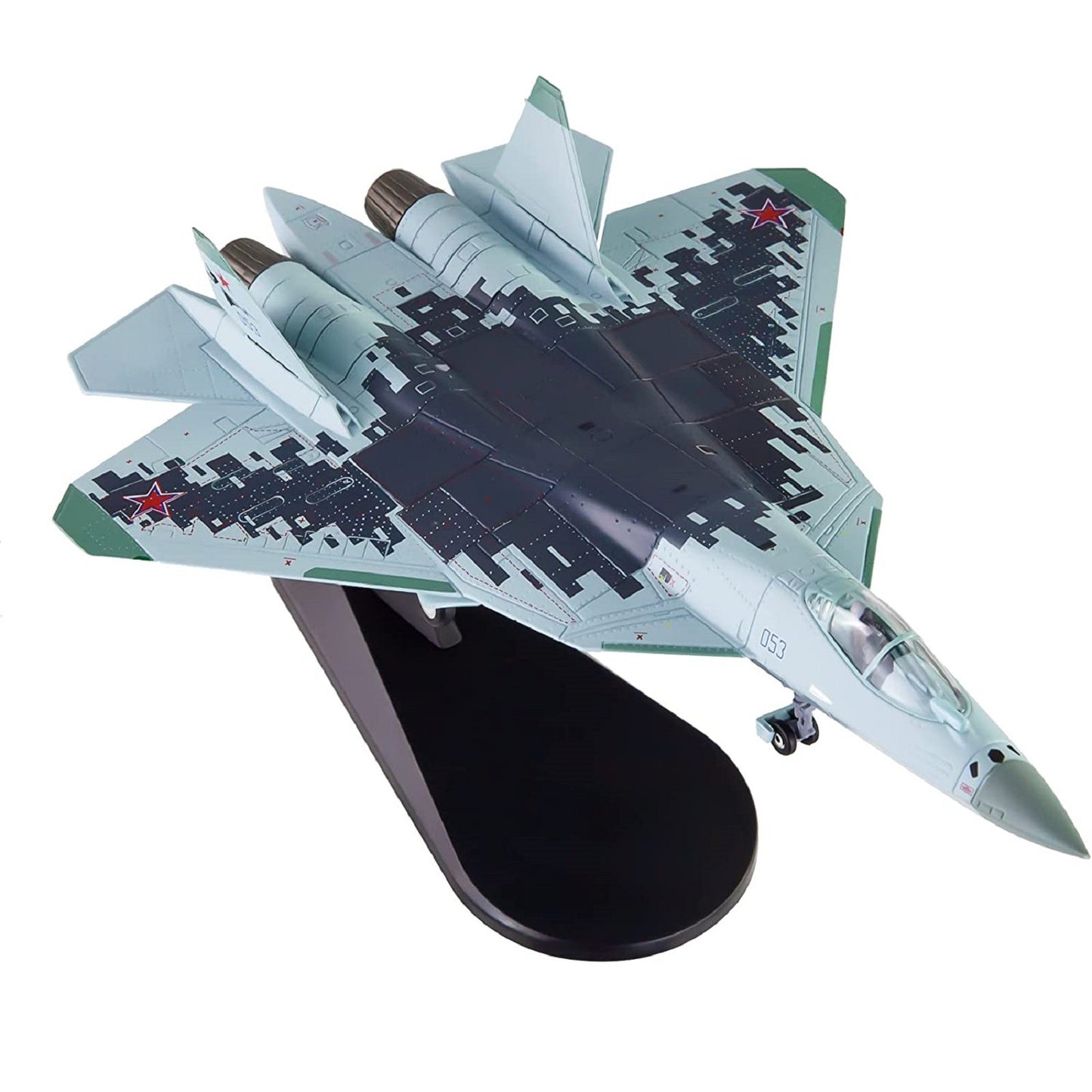 1/100 Russian SU57 Air Force Su-57 Stealth Fighter Aircraft Diecast Plane Model