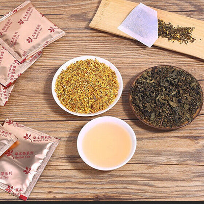 40g Clove Osmanthus Herbal Tea Dingxiangguihua Cha Organic Qingrun Healthy Tea
